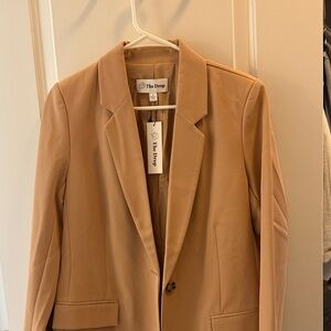 The Drop Women's Classic Tan Blazer